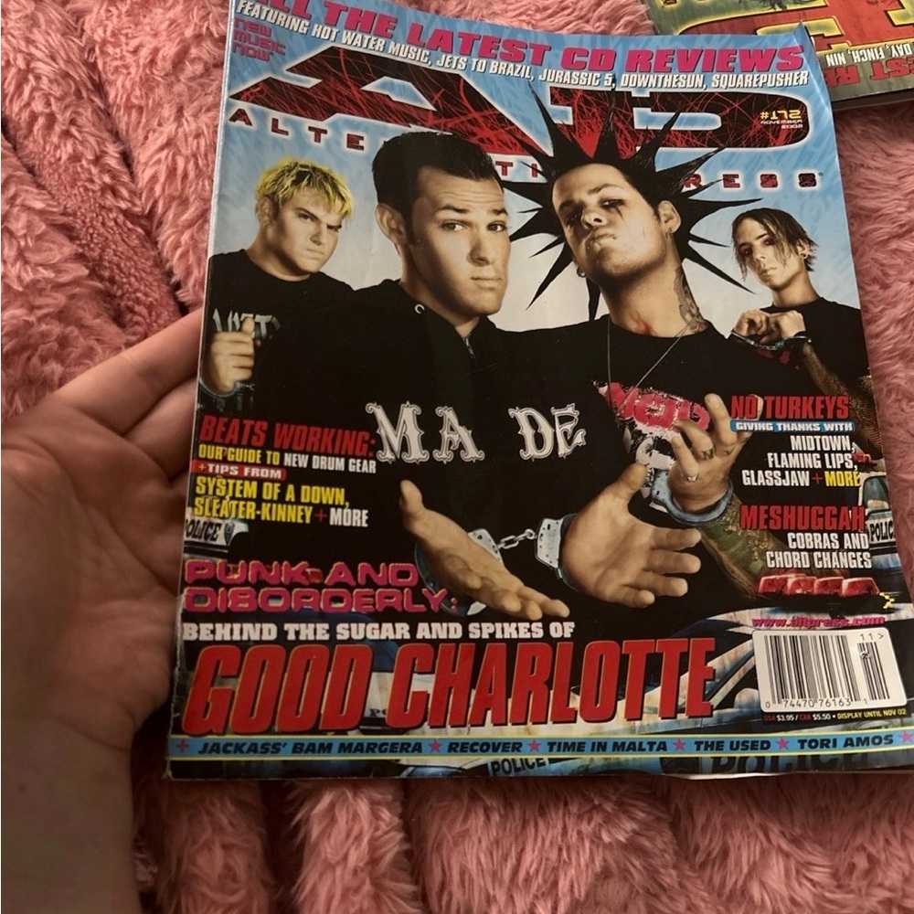Good Charlotte Magazine Cover - alternative press ap mag 172